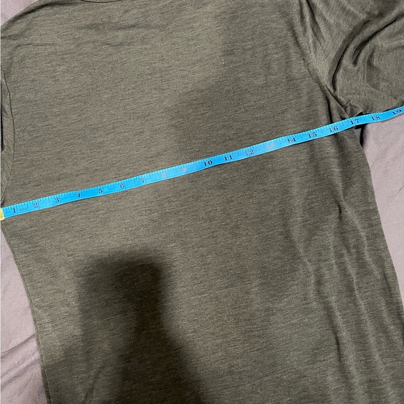 Men's Heatkeep Long Sleeve Olive Tee - Picture 4 of 4